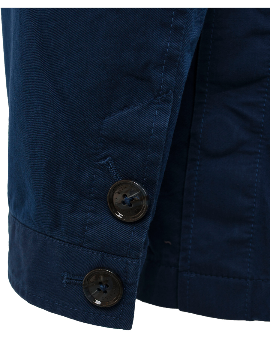 Herr | Jackor | J.Lindeberg | Foreman Two Tone Cotton Jacket Dark Blue