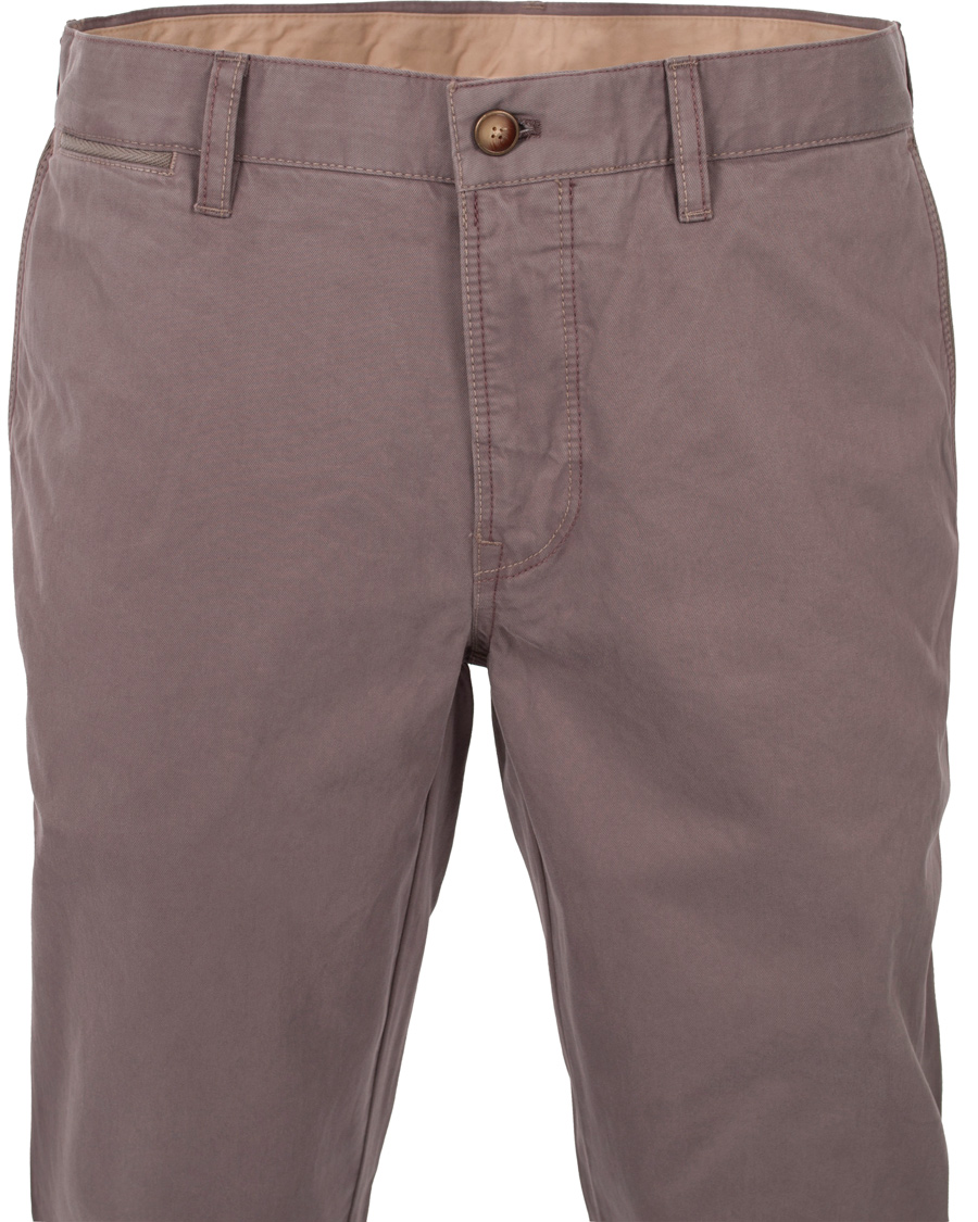 Herr | Byxor | J.Lindeberg | Chaze Season Cotton Chinos Mud