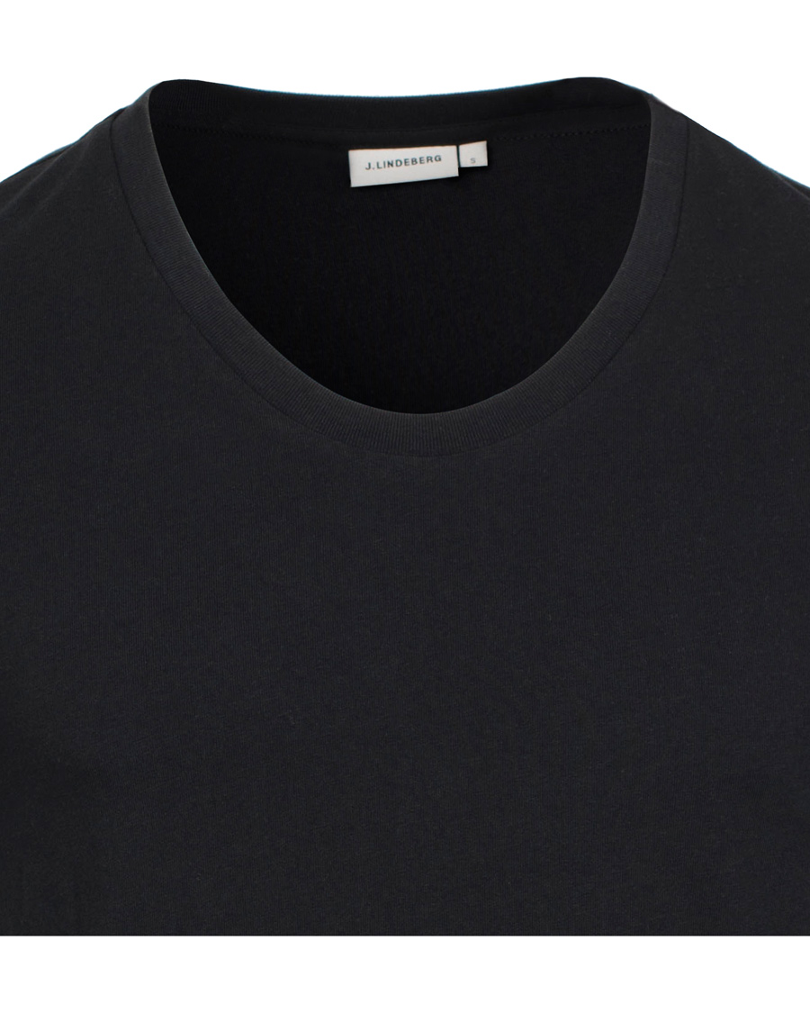 Herr | T-Shirts | J.Lindeberg | Axtell Scoop T-shirt Black