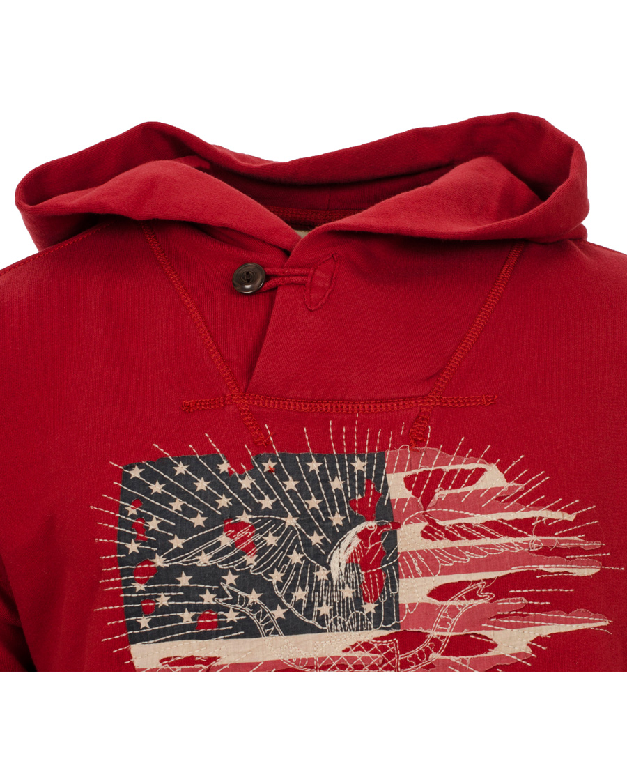 Herr | Tröjor | Denim & Supply Ralph Lauren | Shawl Hoodie Camden Red