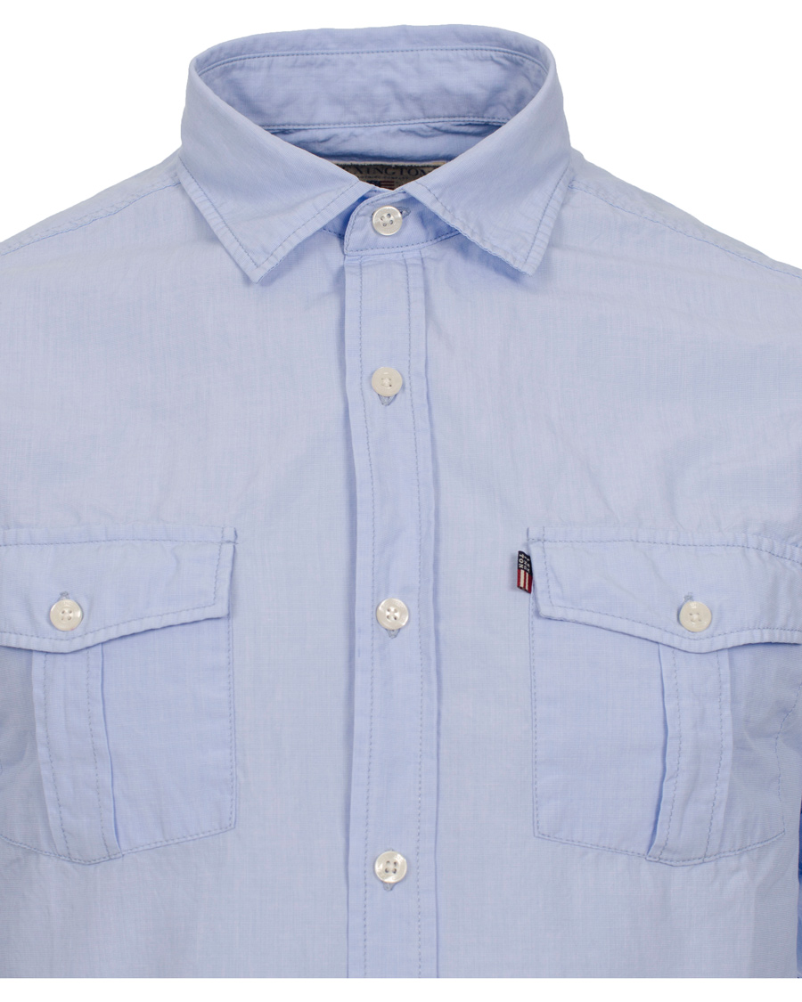 Herr | Skjortor | Lexington | Kirk Chambray Shirt Light Blue