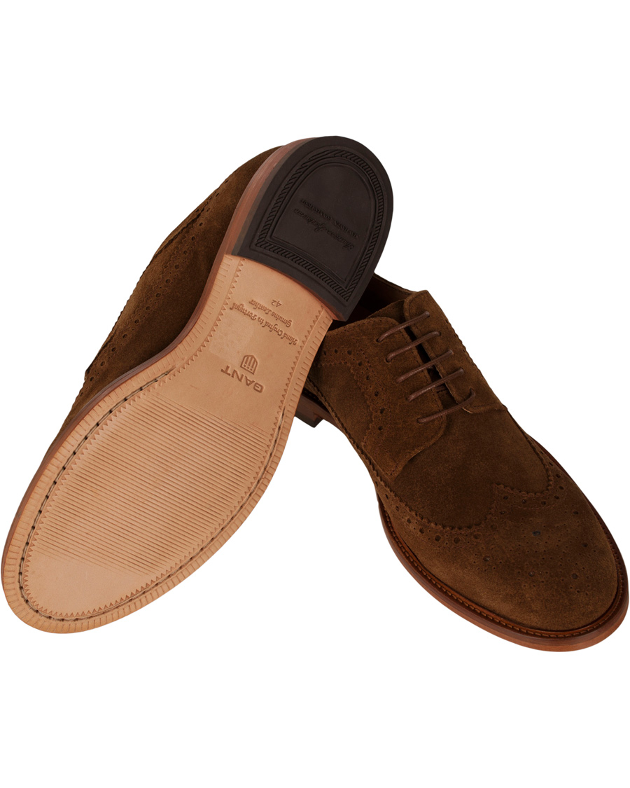 Herr | GANT Harrow Brogue Tobacco Brown | GANT | Harrow Brogue Tobacco Brown