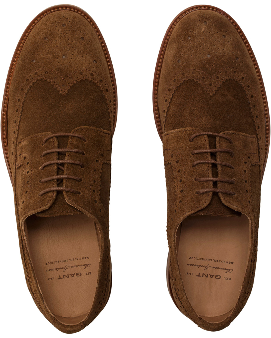 Herr | GANT Harrow Brogue Tobacco Brown | GANT | Harrow Brogue Tobacco Brown
