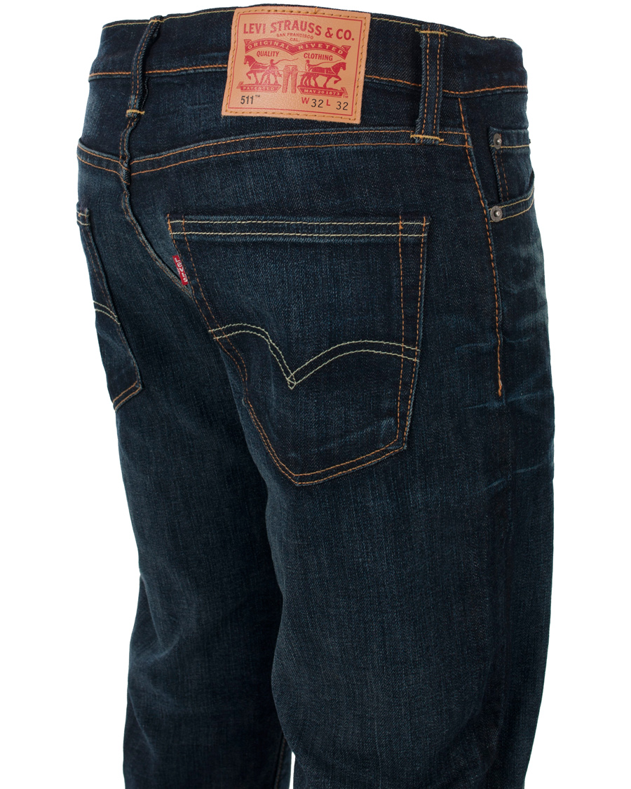 Herr | Jeans | Levi's | Levis 511 Slim Fit Jeans Inkpool