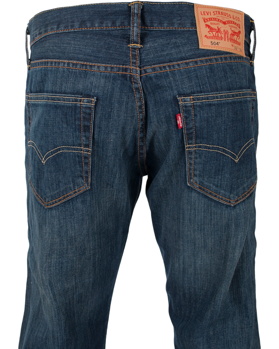 Herr | Jeans | Levi's | Levis 504 Regular Straight Jeans Triple High