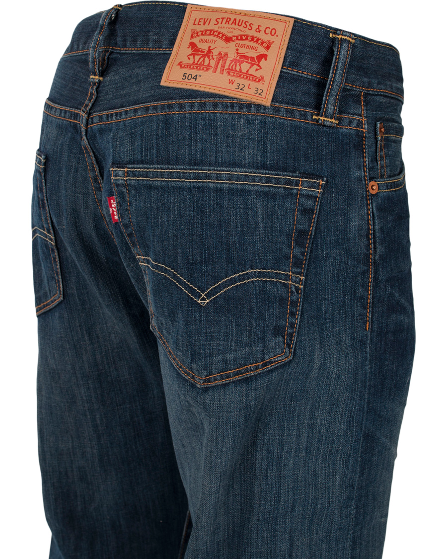 Herr | Jeans | Levi's | Levis 504 Regular Straight Jeans Triple High
