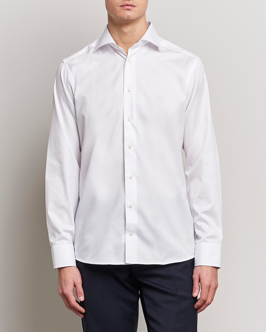 Herr | Festive | Eton | Slim Fit Shirt White