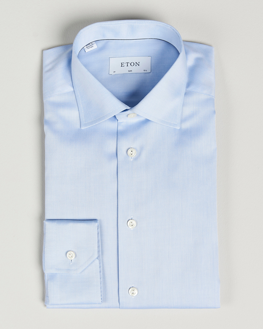 Herr | Skjortor | Eton | Slim Fit Shirt Blue