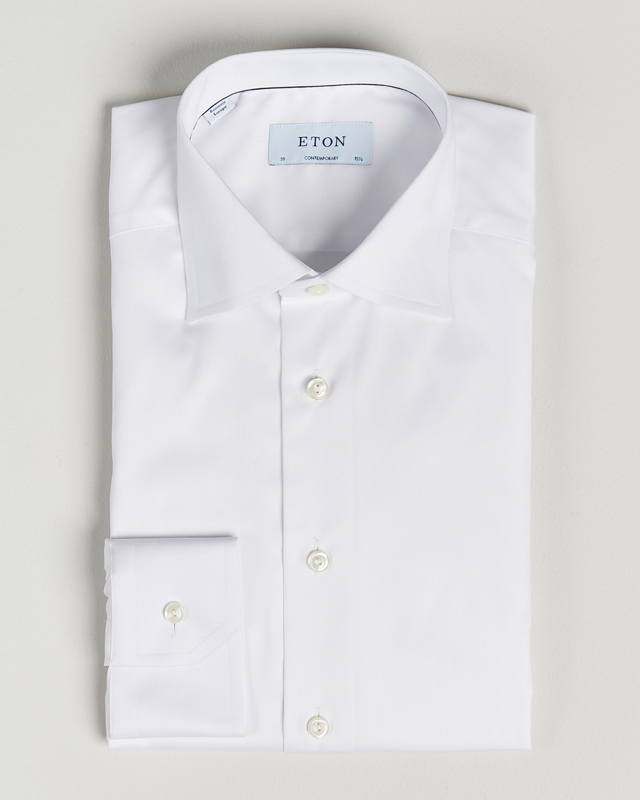 Herr | Skjortor | Eton | Contemporary Fit Shirt White