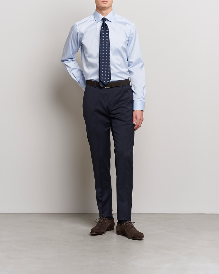 Herr | Businesskjortor | Eton | Contemporary Fit Shirt Blue