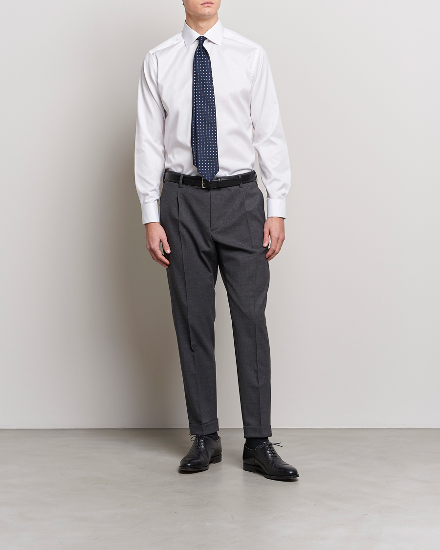 Herr | Business & Beyond | Eton | Slim Fit Shirt Double Cuff White