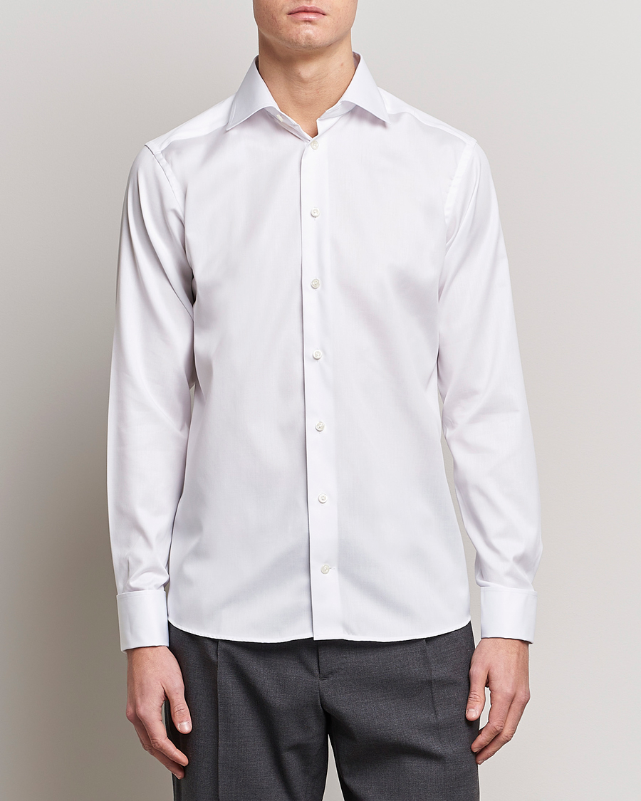 Herr | Business & Beyond | Eton | Slim Fit Shirt Double Cuff White