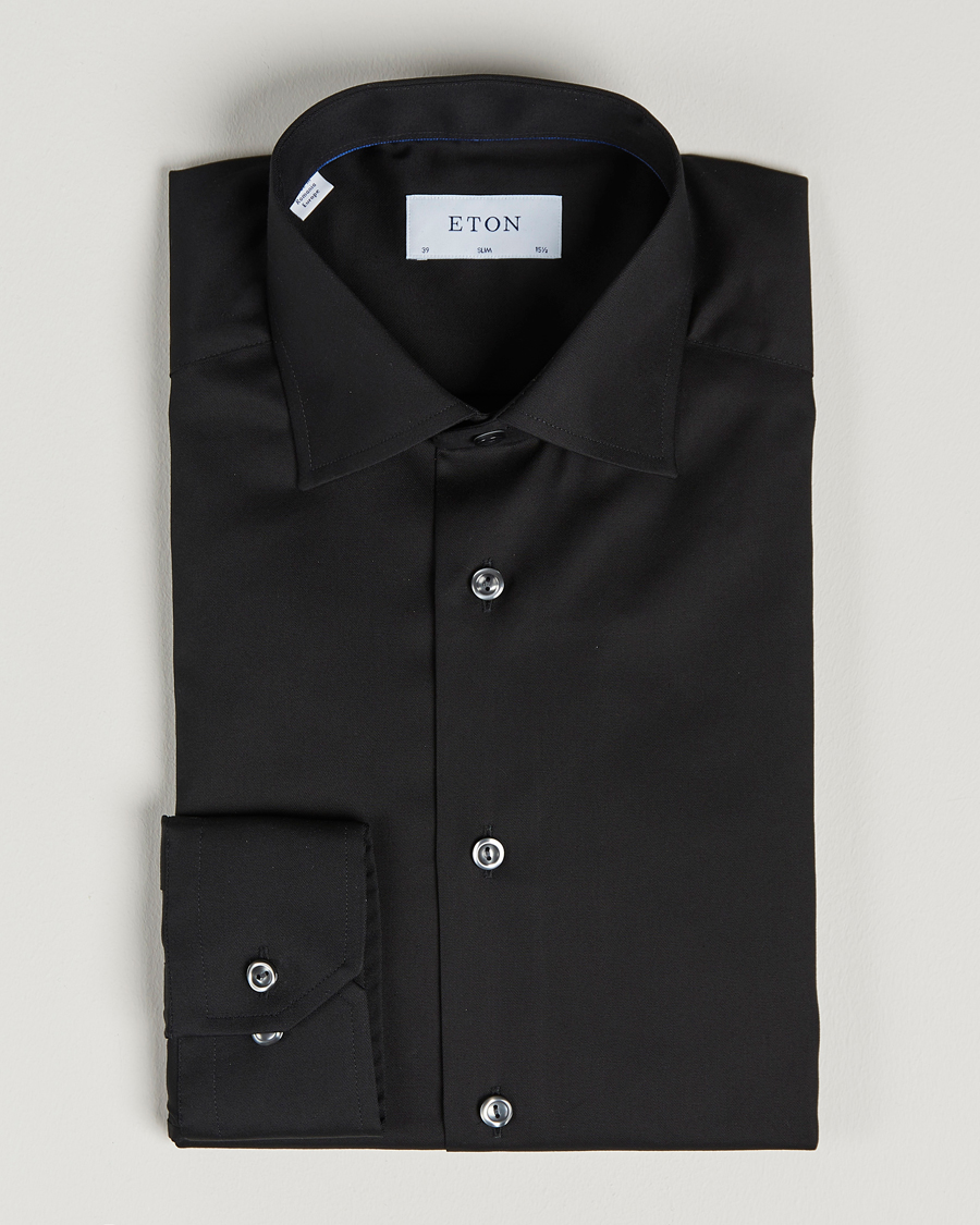Herr |  | Eton | Slim Fit Shirt Black