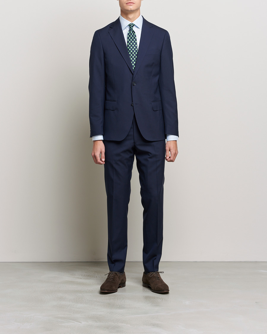 Herr | Kavajer | Oscar Jacobson | Edmund Blazer Super 120's Wool Navy 46