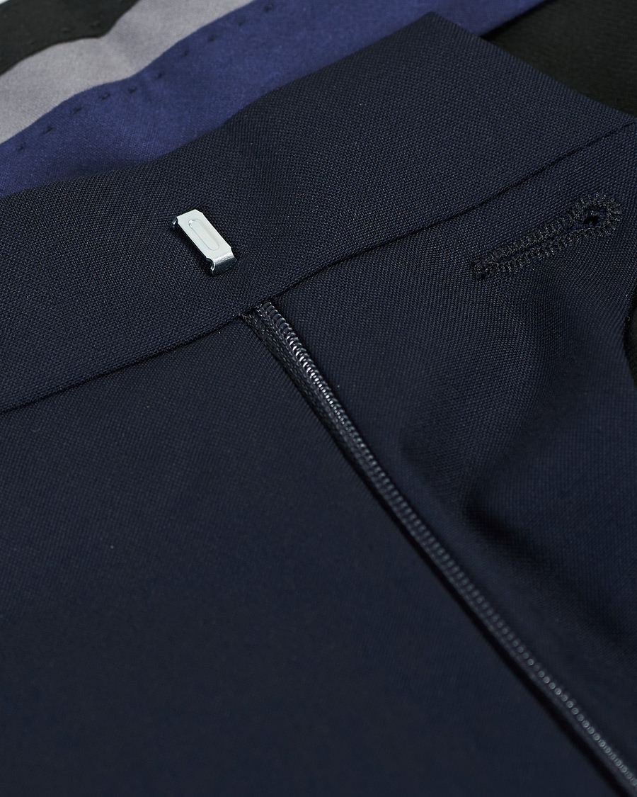 Herr | Byxor | Oscar Jacobson | Damien Trousers Super 120's Wool Navy