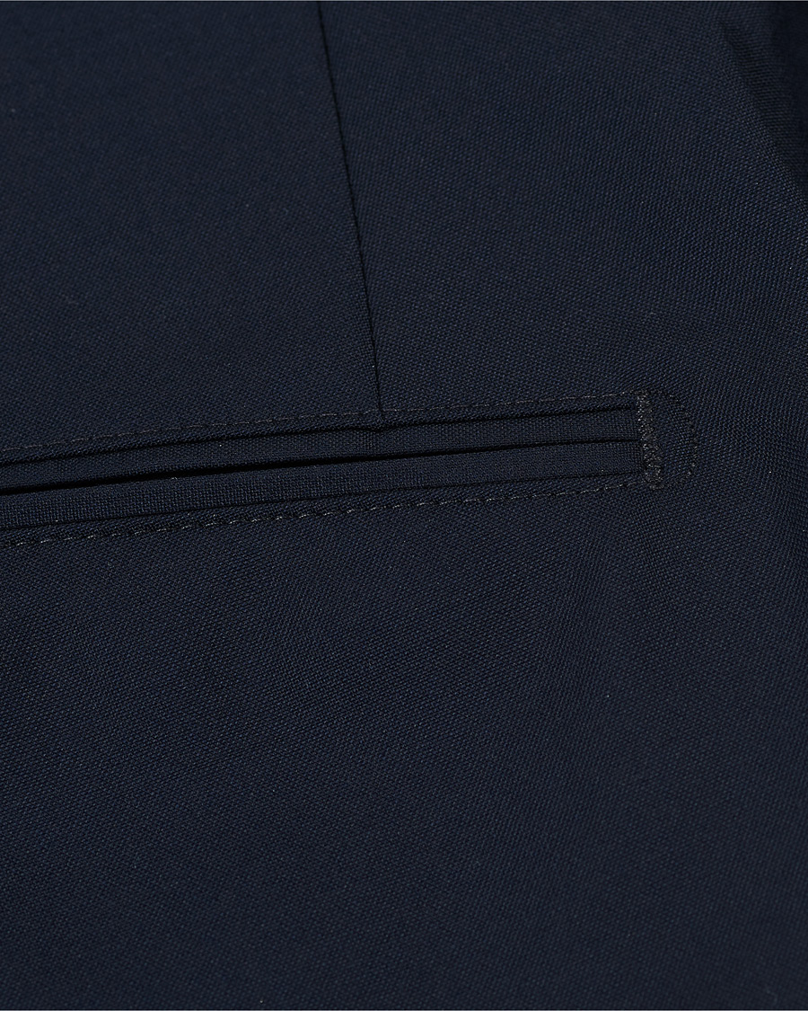 Herr | Byxor | Oscar Jacobson | Damien Trousers Super 120's Wool Navy