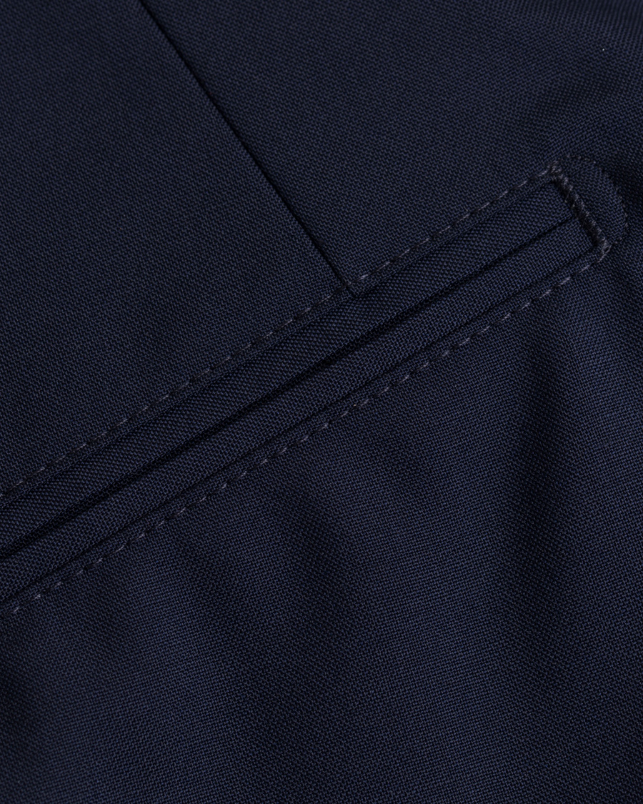Herr | Byxor | Oscar Jacobson | Damien Trousers Super 120's Wool Navy