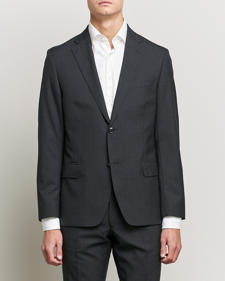 Herr | Kavajer | Oscar Jacobson | Edmund Blazer Super 120's Wool Grey