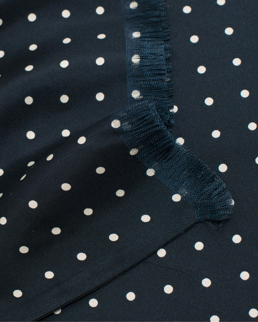 Herr | Morris Dots Scarf Navy | Morris | Dots Scarf Navy