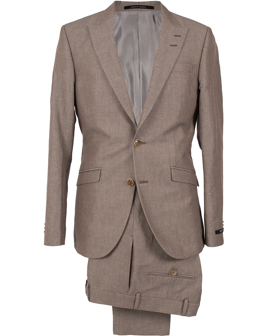 Herr | Kostymer | Tiger of Sweden | Ollie Suit Linen/Cotton Nature