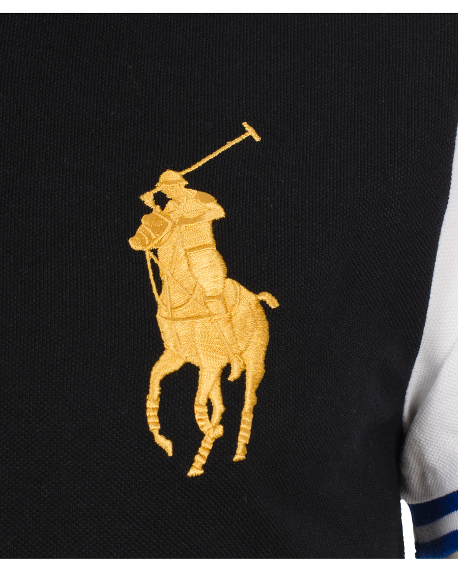 Herr | Pikéer | Polo Ralph Lauren | Blackwatch Summer Classic Custom Fit Polo Black Multi