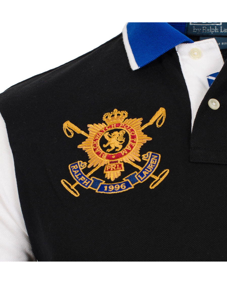 Herr | Pikéer | Polo Ralph Lauren | Blackwatch Summer Classic Custom Fit Polo Black Multi