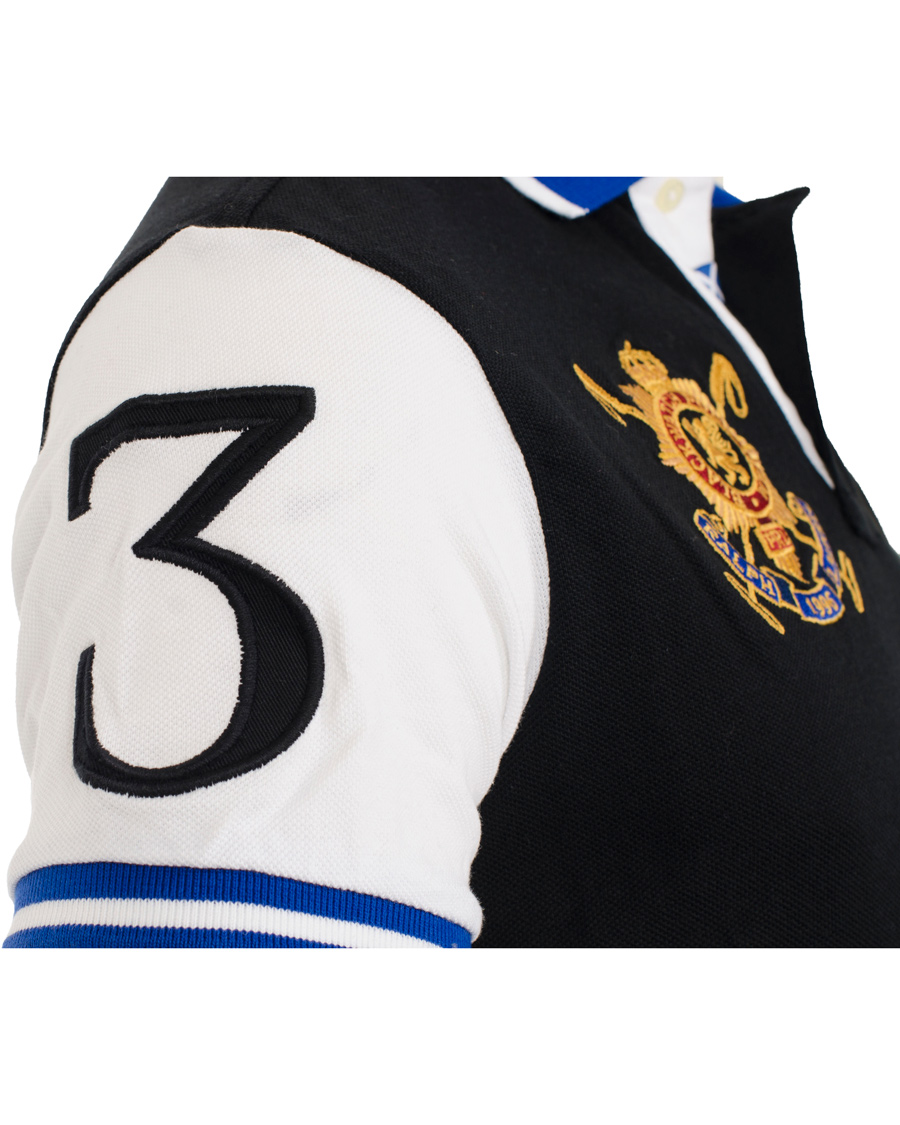 Herr | Pikéer | Polo Ralph Lauren | Blackwatch Summer Classic Custom Fit Polo Black Multi