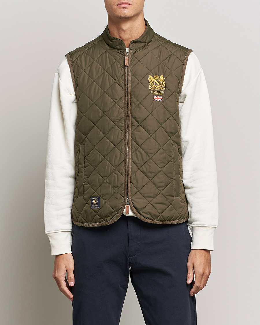 Herr |  | Morris | Trenton Quilted Vest Olive