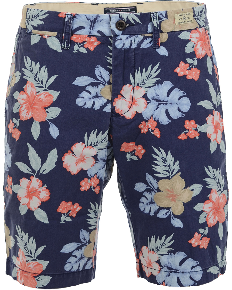 Herr | Shorts | Tommy Hilfiger | Brooklyn Shorts Reese Flower Deep Sapphire Blue