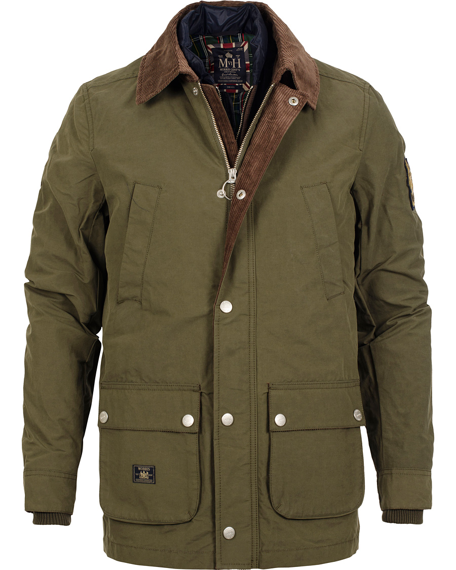Herr | Jackor | Morris | Windsor Waxed Jacket Olive