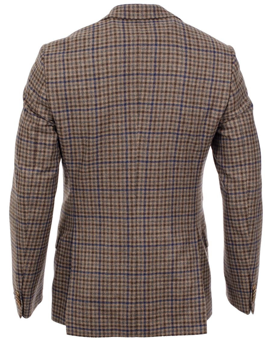 Herr | Kavajer | Morris | Brian Houndstooth Blazer Brown