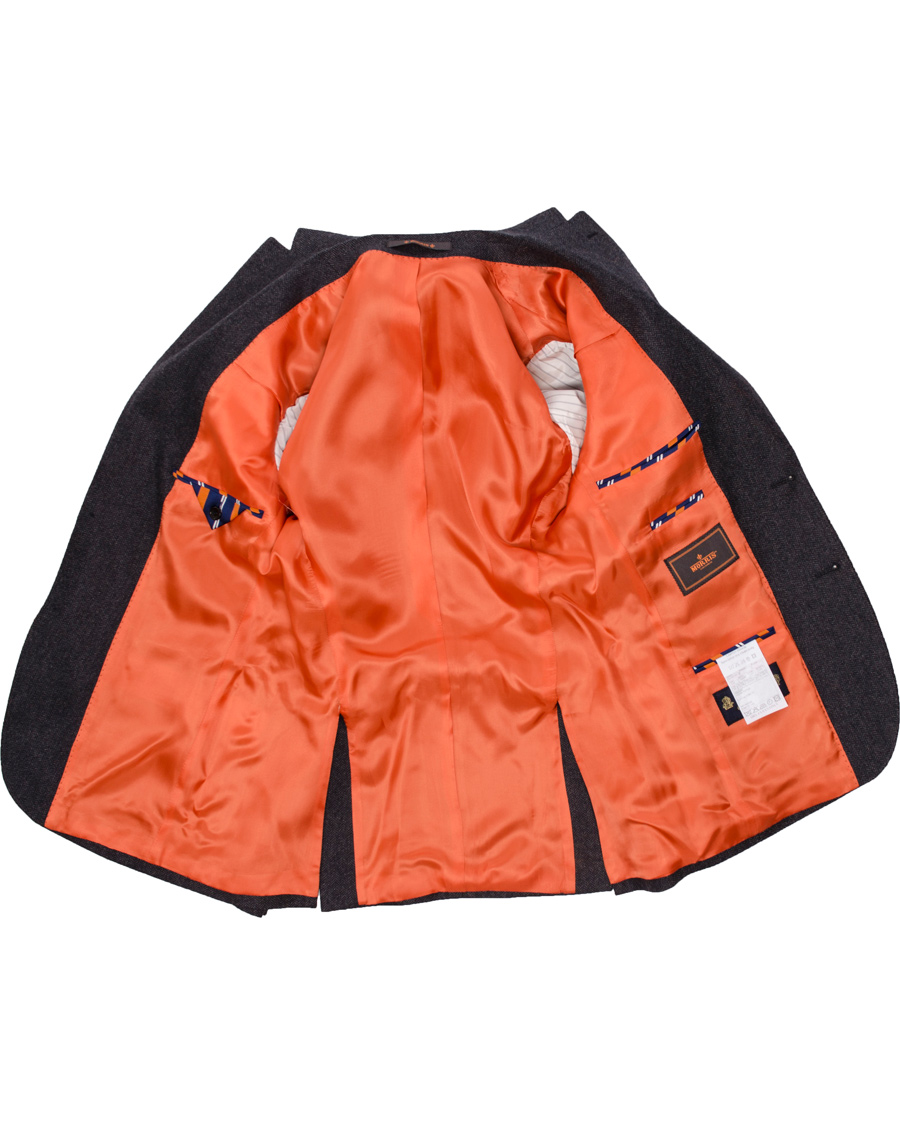 Herr | Kavajer | Morris | Rodney Herringbone Blazer Navy