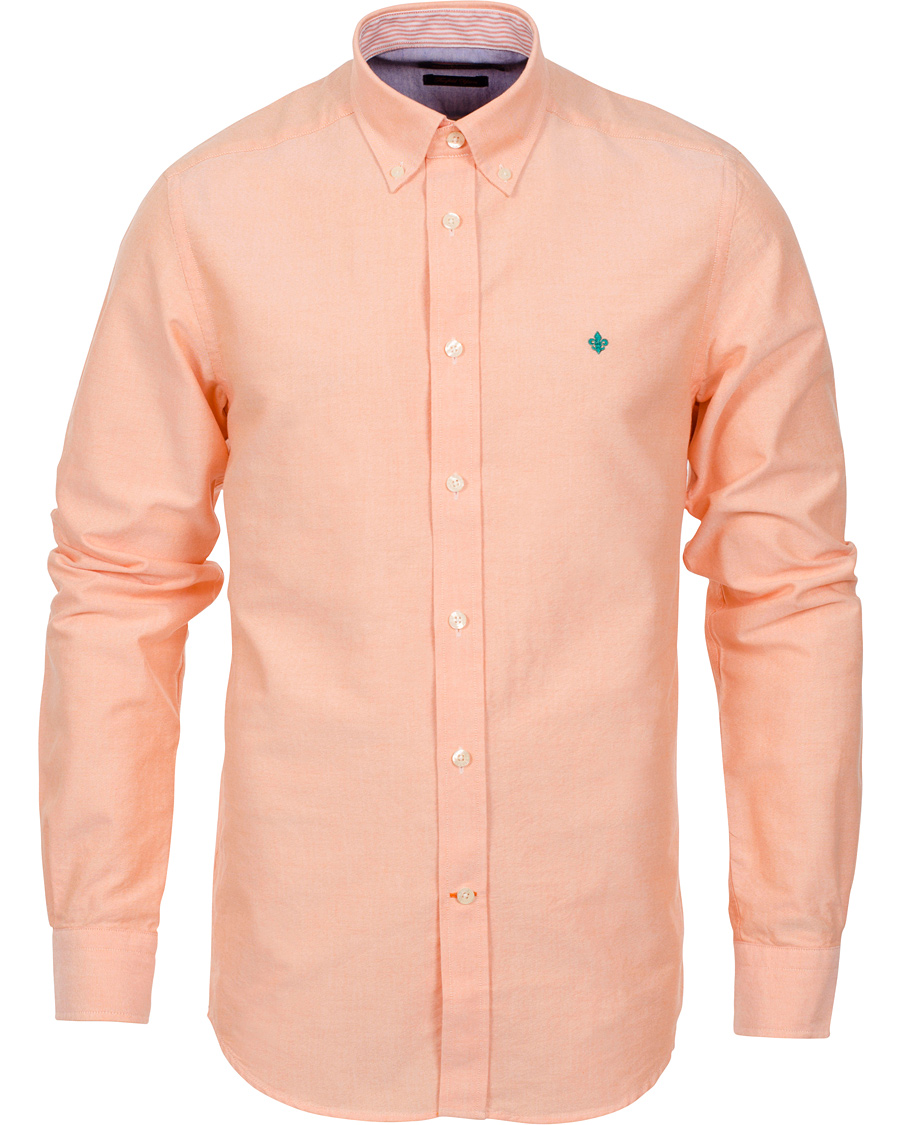 Herr | Skjortor | Morris | Douglas Button Down Oxford Shirt Orange