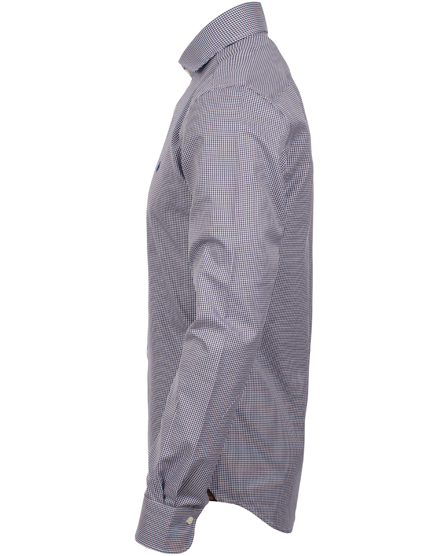 Herr | Skjortor | Morris | Sir Moore Mini Check Shirt Navy