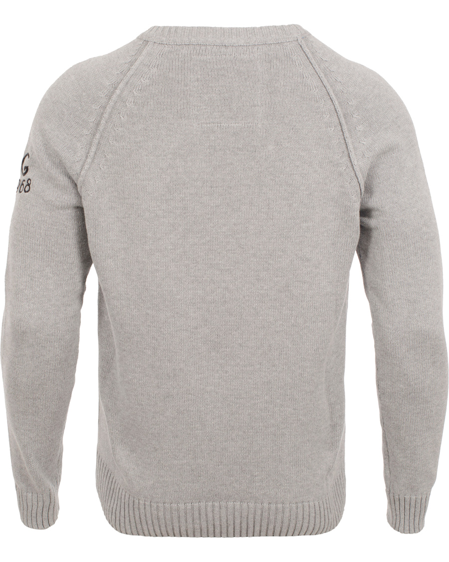 Herr | Tröjor | Morris | Union Jack Sweater Grey