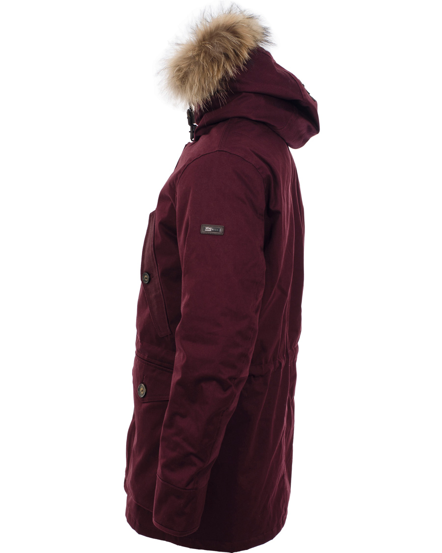 Herr | Jackor | Hackett | Arctic Parka Wine