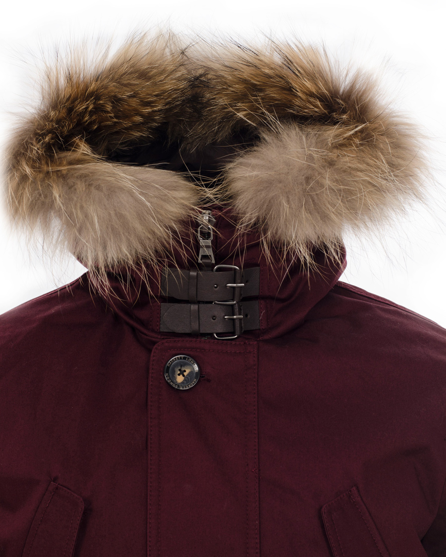 Herr | Jackor | Hackett | Arctic Parka Wine