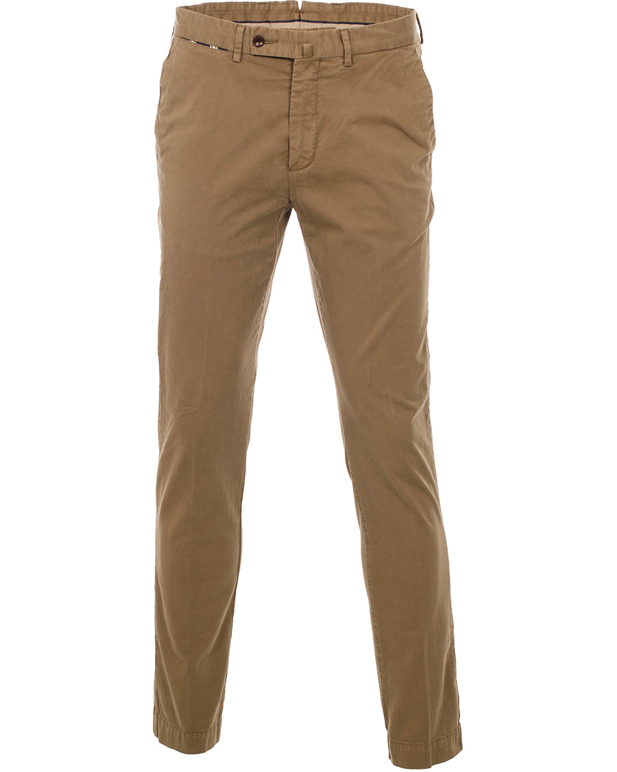 Herr | Byxor | Hackett | Kensington Twill Chino Camel