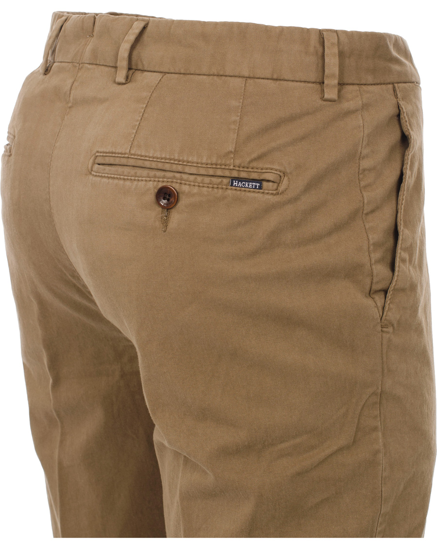 Herr | Byxor | Hackett | Kensington Twill Chino Camel