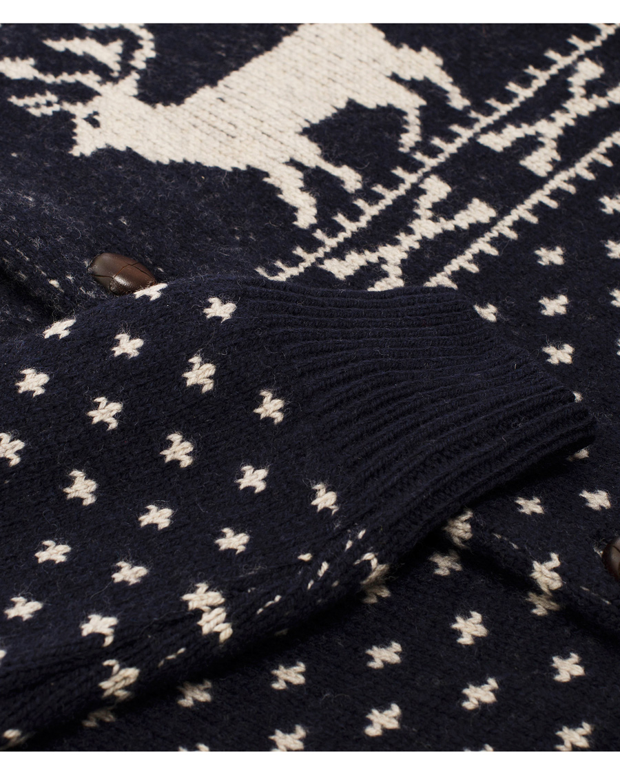 Herr | Tröjor | Hackett | Rudolf Cardigan Navy S