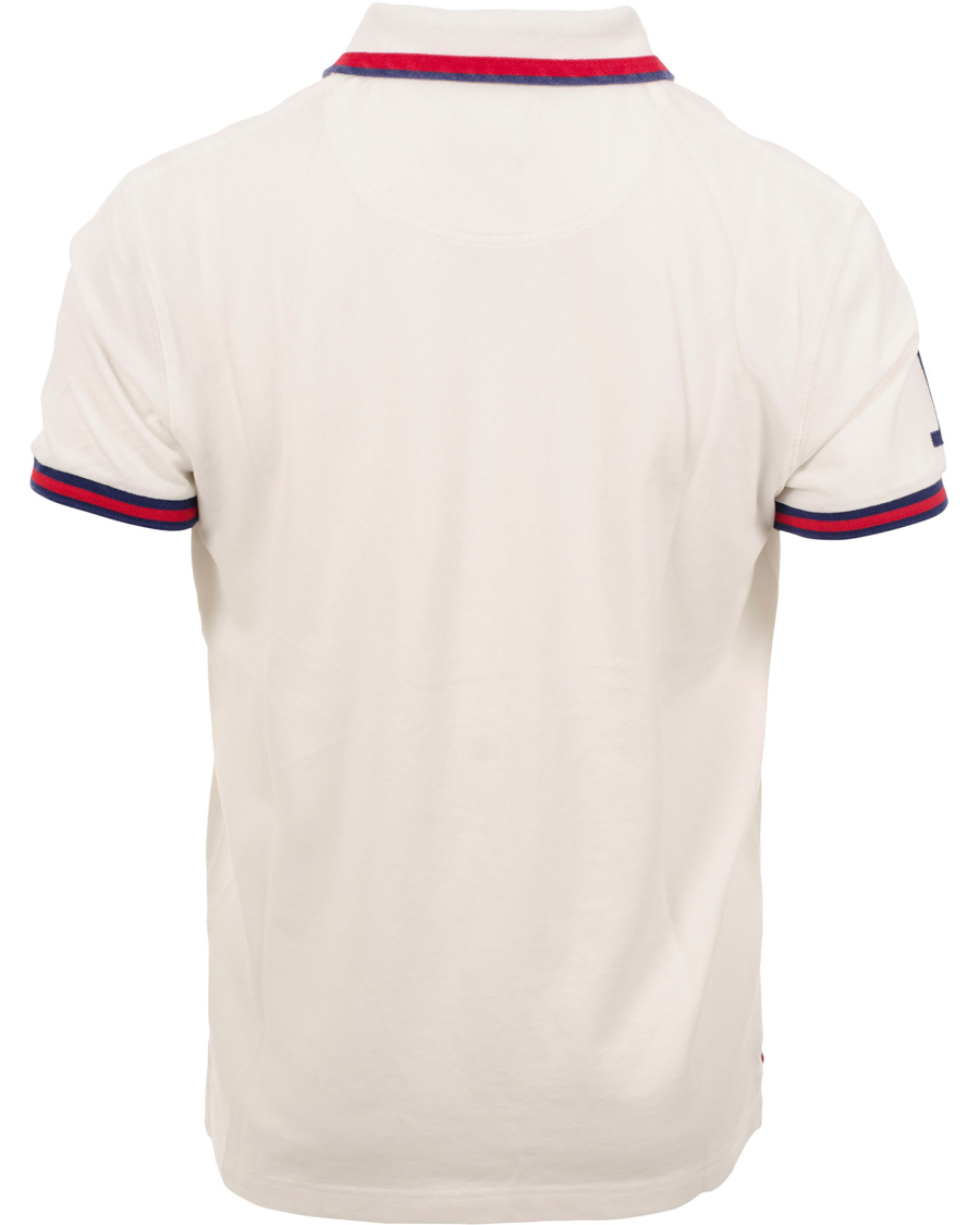 Herr | Pikéer | Hackett | Snow Number Piké Winter White