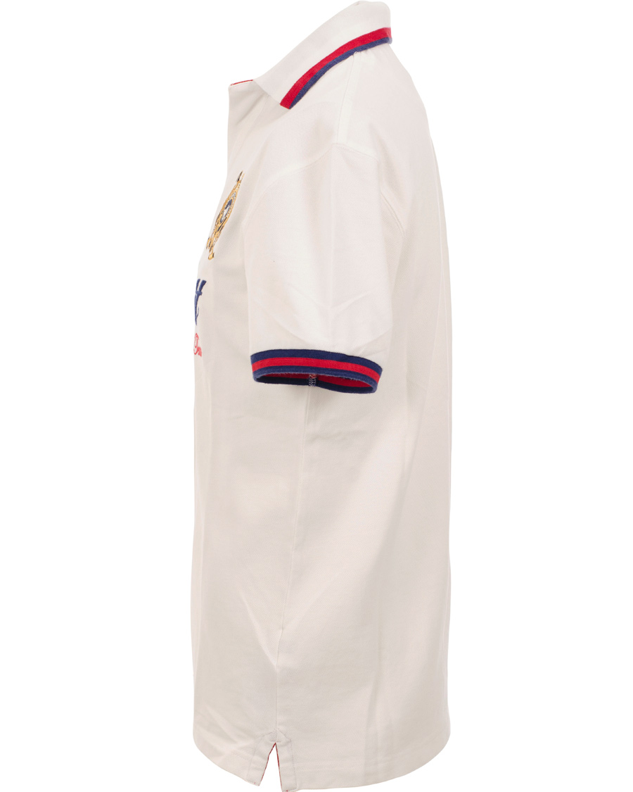 Herr | Pikéer | Hackett | Snow Number Piké Winter White