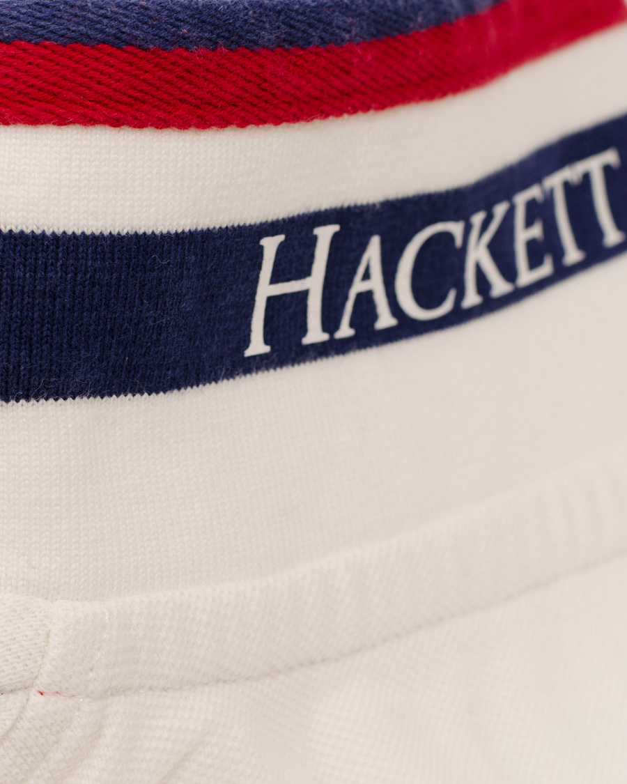 Herr | Pikéer | Hackett | Snow Number Piké Winter White