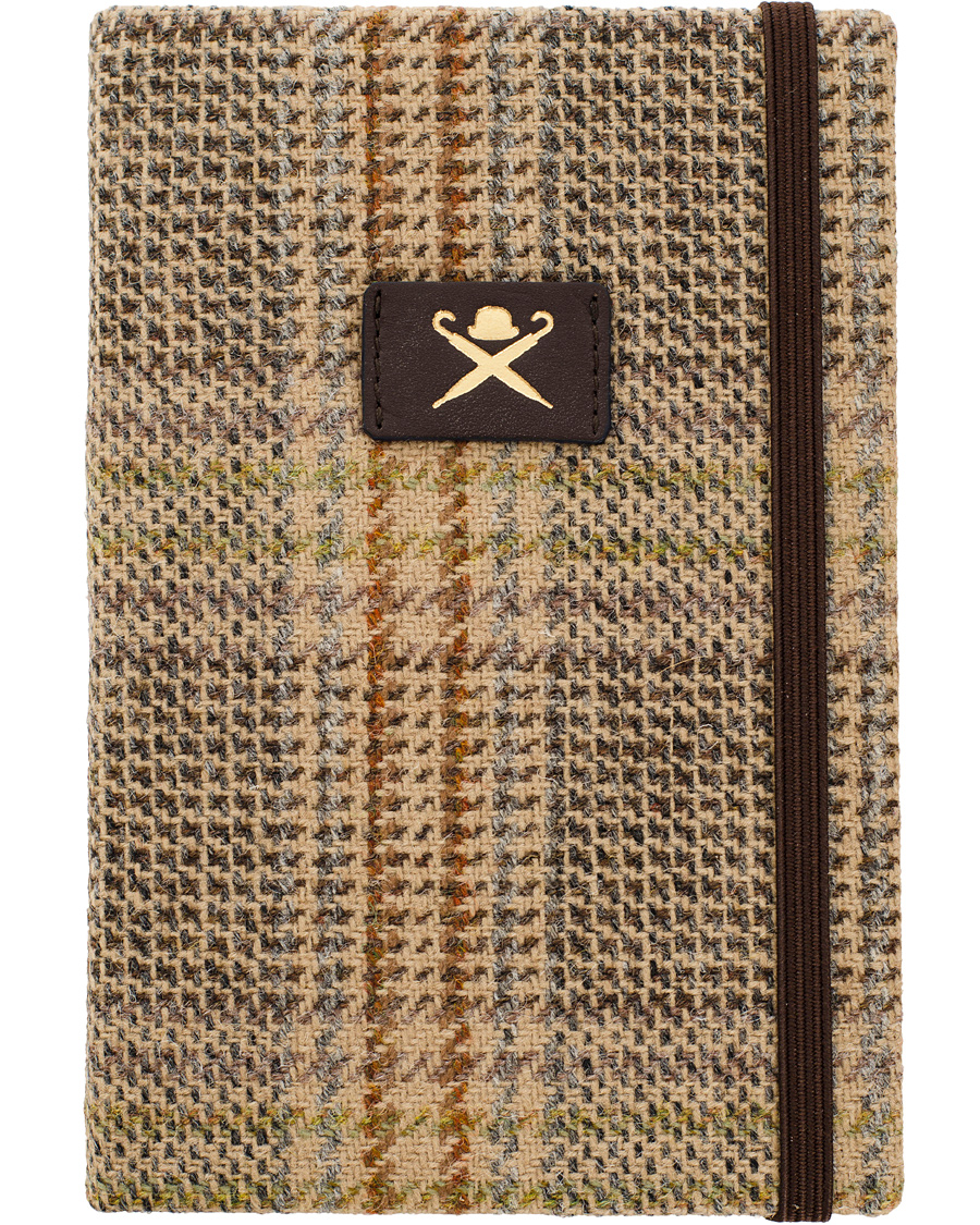 Herr | Hackett Tweed Notebook Tan | Hackett | Tweed Notebook Tan