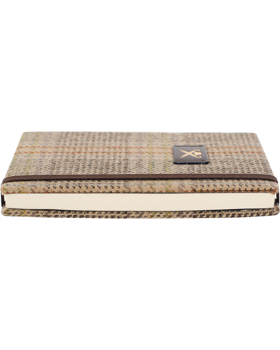 Herr | Hackett Tweed Notebook Tan | Hackett | Tweed Notebook Tan