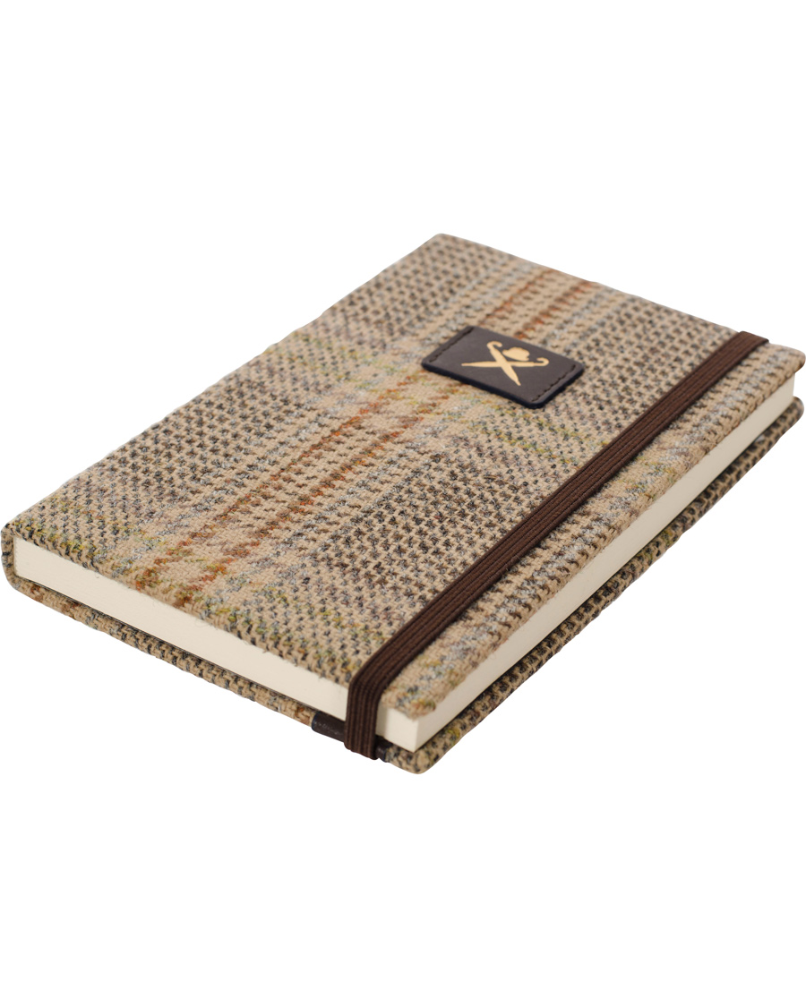 Herr | Hackett Tweed Notebook Tan | Hackett | Tweed Notebook Tan