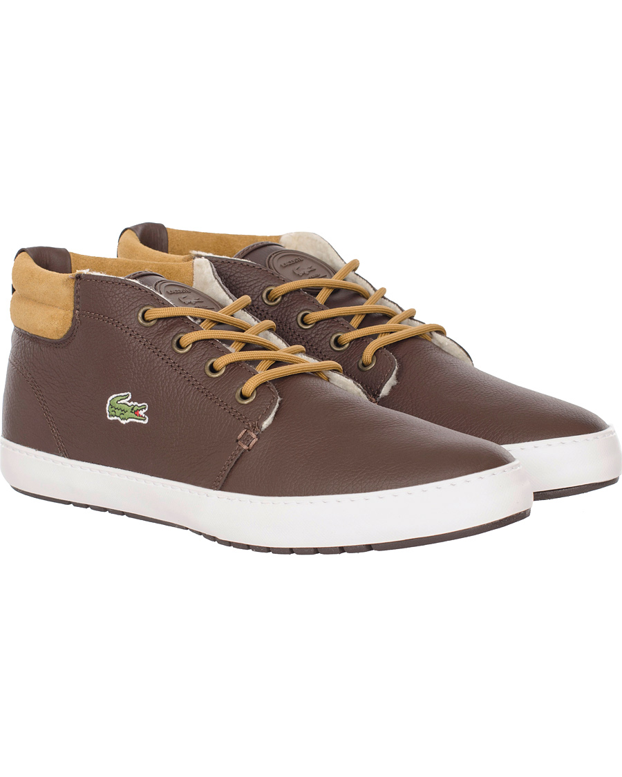 Herr | Lacoste Ampthill Terra Mid Sneaker Brown | Lacoste | Ampthill Terra Mid Sneaker Brown