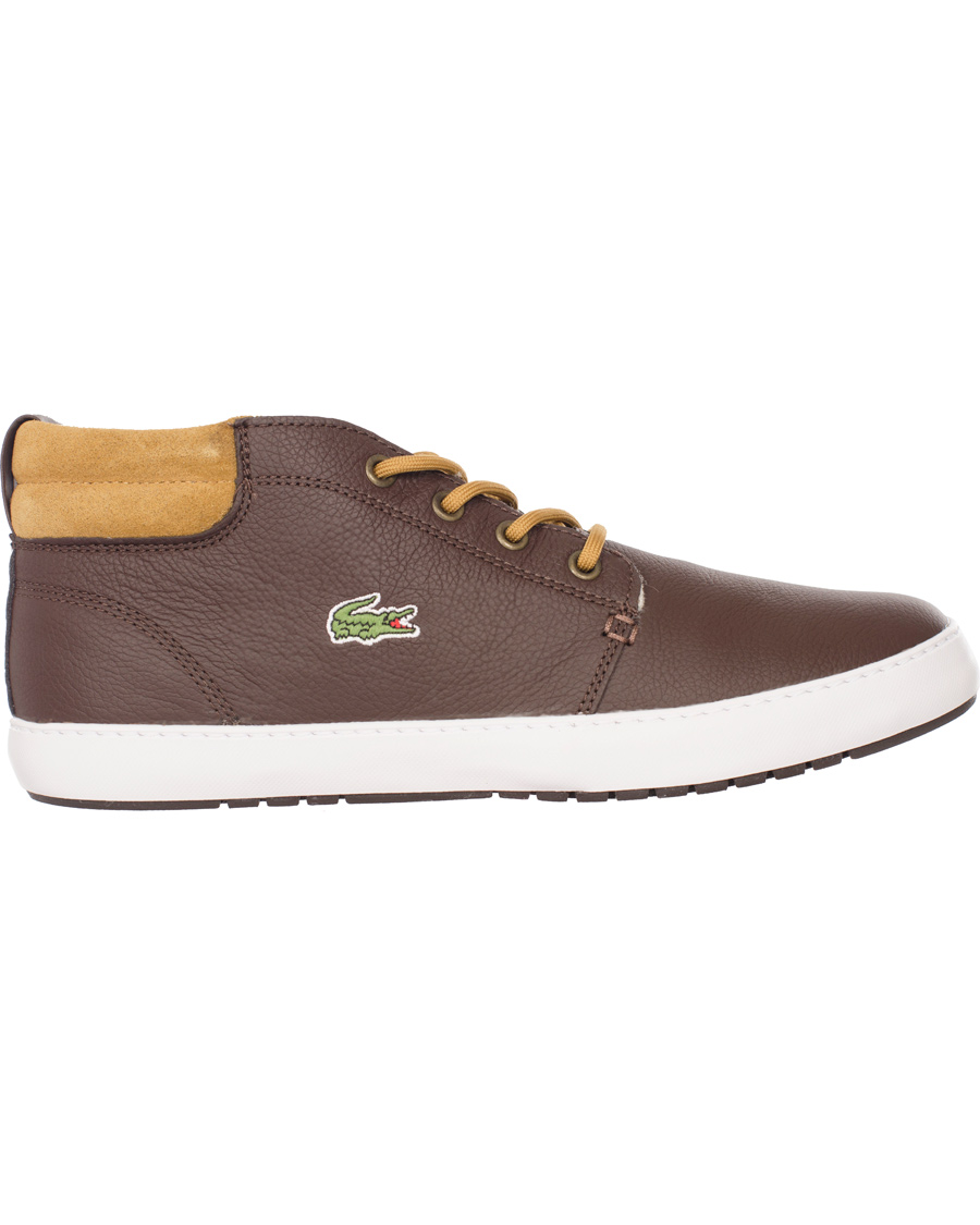 Herr | Lacoste Ampthill Terra Mid Sneaker Brown | Lacoste | Ampthill Terra Mid Sneaker Brown
