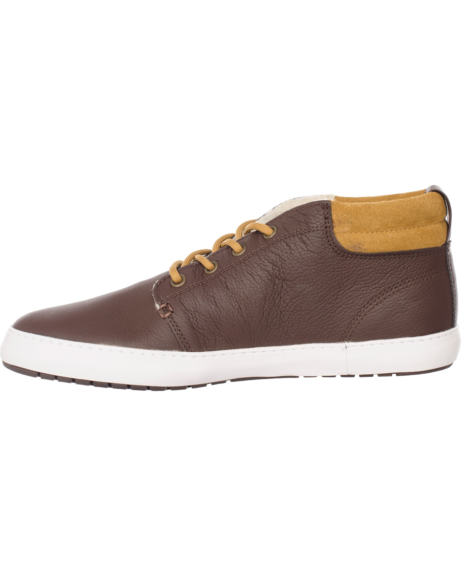 Herr | Lacoste Ampthill Terra Mid Sneaker Brown | Lacoste | Ampthill Terra Mid Sneaker Brown