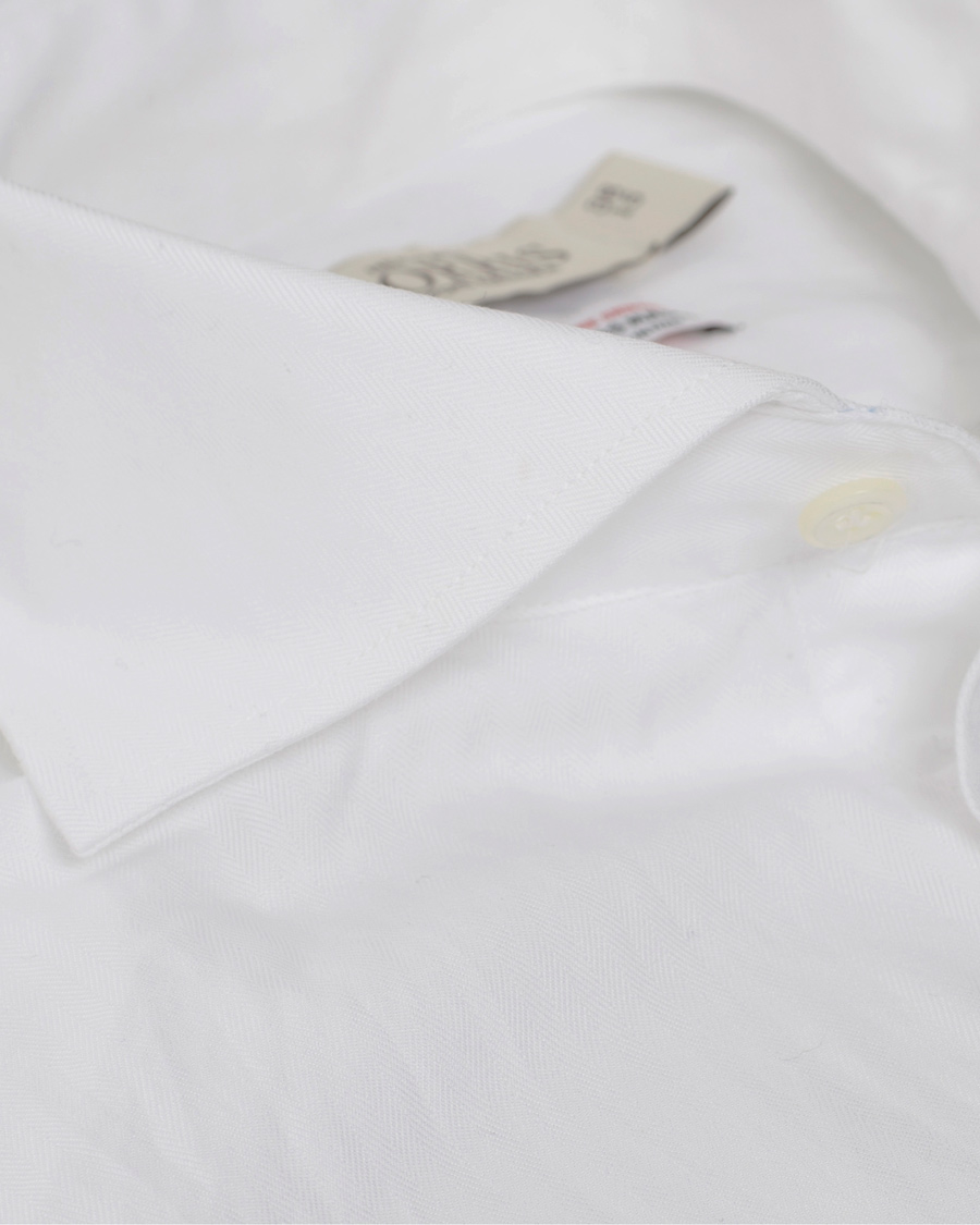 Herr | Skjortor | Morris Heritage | Bond Cut Away Shirt White